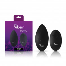 Small Image for Racy - Remote Control 10 Function Panty Vibe - Black Vibe