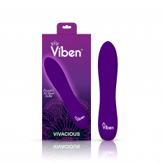 Small Image for Vivacious - Violet - Intense 10-Function Bullet